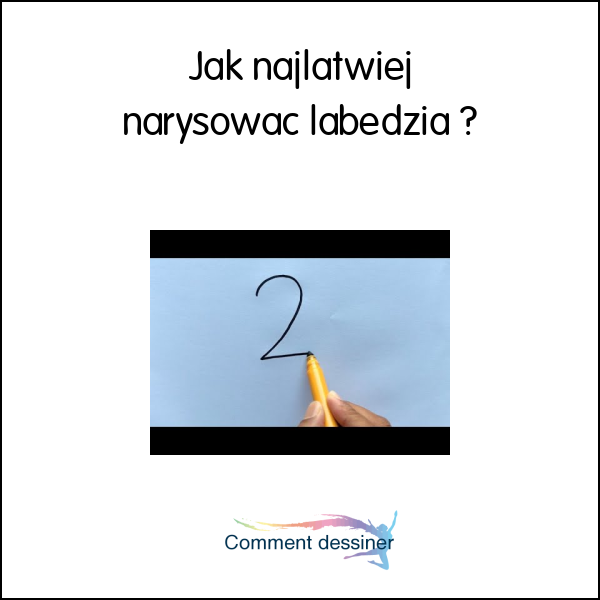 Jak najłatwiej narysować łabędzia